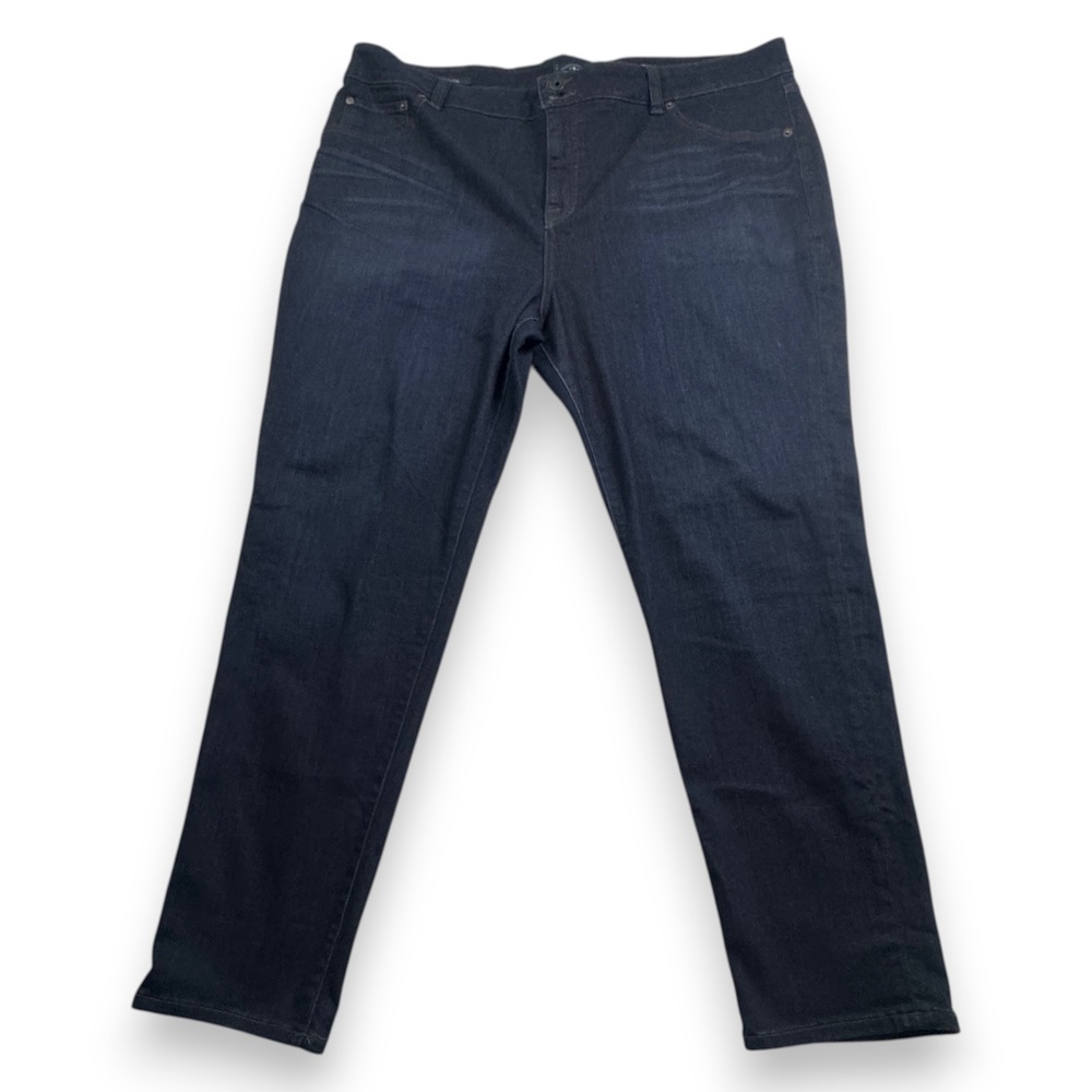 Lucky Brand Emma Legging Jeans Womens 22W Dark Wash Indigo Stretch 7Q10181